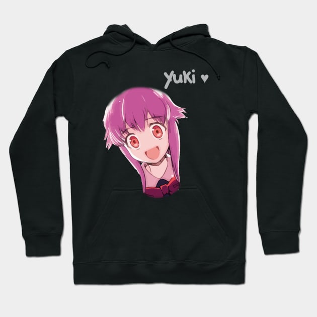 Mirai Nikki - Yuno Hoodie by shukomei